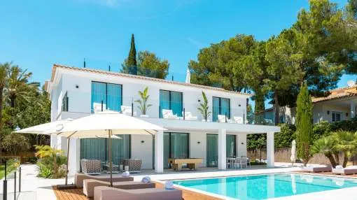Modern villa in exclusive residential area Modern villa in exclusive residential area